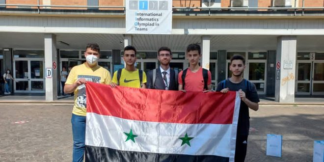 Syria obtains a bronze medal at World Informatics Olympiad for Teams (IIOT)