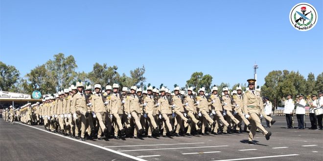 Under the patronage of President al-Assad, new military academy cadets graduated