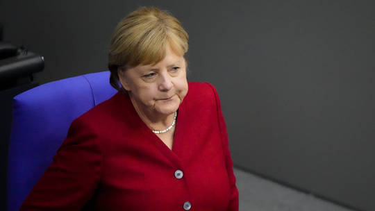 Merkel says lasting peace in Europe can be reached only with Russia’s involvement