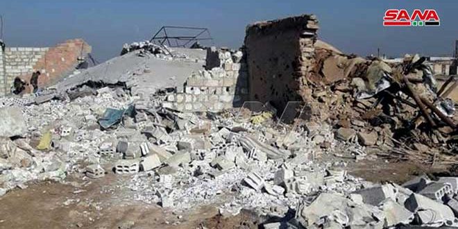 Aviones de EEUU destruyen varias casas y su milicia mercenaria ataca barrios en Hasakeh