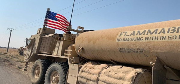 144 camiones cisterna estadounidenses salen de Siria a Iraq cargados con petróleo sirio saqueado