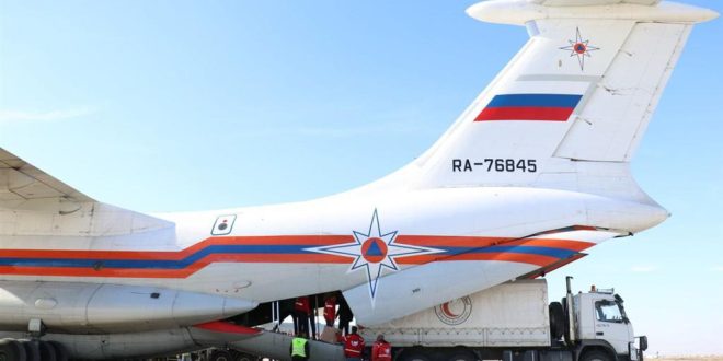 Nuevo lote de ayuda humanitaria rusa llega a Siria