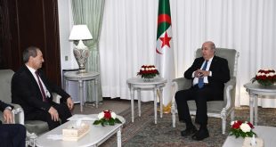 Presidente Al-Assad envía mensaje a su homólogo argelino