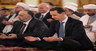 Presidente Al-Assad recibe felicitaciones de varios mandatarios por Eid al-Fitr