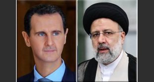 Presidente de Siria e Irán sostienen conversaciones y ratifican continuación de la coordinación