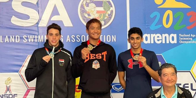 Siria logra segunda medalla de plata en Campeonato Internacional de Natación de Tailandia