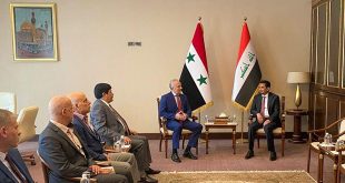 Conversaciones sirio-iraquíes para impulsar cooperación en sector del transporte.