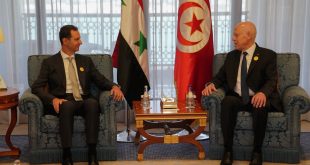 Presidente Al-Assad se reúne con su homólogo tunecino