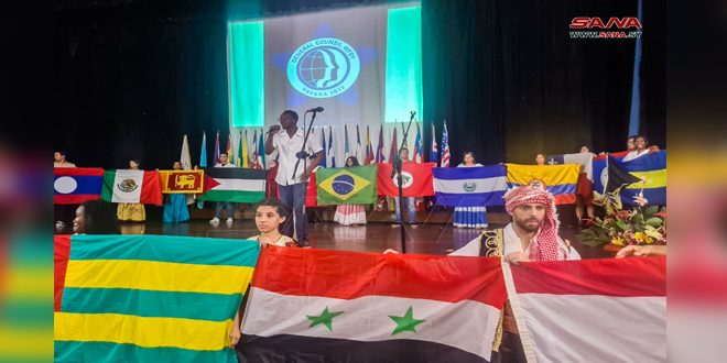 Siria participa en actividades de la Federación Mundial de la Juventud Democrática