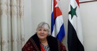 Hija del Che dirige mensaje al pueblo sirio