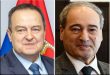 Siria y Serbia acuerdan seguir cooperación conjunta