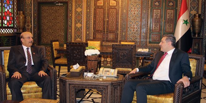 دیدار استاندار دمشق با سفیر پادشاهی بحرین