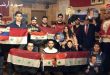 تاکید دانشجویان سوری مقیم  اسلواکی بر حمایت خود از وطن شان در مقابله با محاصره اقتصادی 
