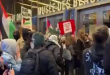 Des centaines de personnes manifestent à Toronto, au Canada, en soutien au peuple palestinien