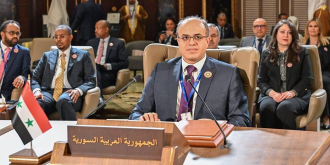 Ministre Al-Khalil : nécessité de créer des sociétés communes qui assurent la sécurité alimentaire des pays