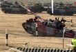 נבחרת הצבא הערבי הסורי במקום השיני בביאתלון הטנקים במשחקים הצבאיים הבינ”ל ברוסיה