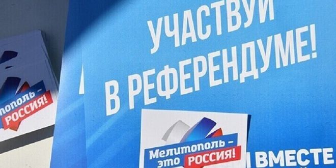 זפוריז’יה הודיעה על ההתנתקות שלה מאוקראינה