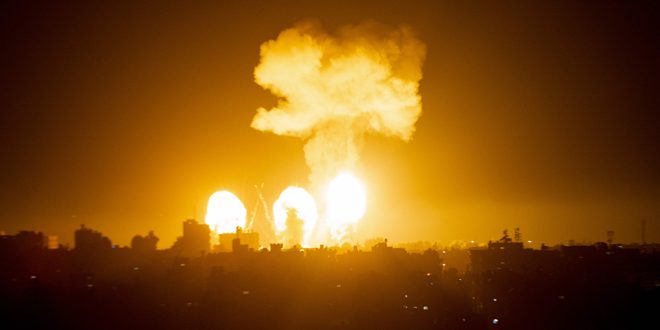 מטוסי המלחמה הישראליים תקפו ברצועת עזה