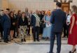 הנשיא אל-אסד והגברת הראשונה קיבלו את  פני המשתתפים בוועידה הבינלאומית  (התוצאות של המחקר הארכיאולוגי הסורי והשלכות רעידת האדמה)