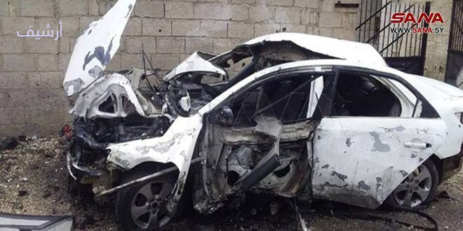 В Дараа из-за взрыва заложенной террористами бомбы погиб мирный житель и 2 пострадали