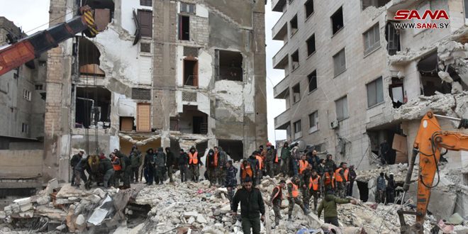 Hama’da Depremzede Sayısı 51 Vefat 73 Yaralıya Yükseldi