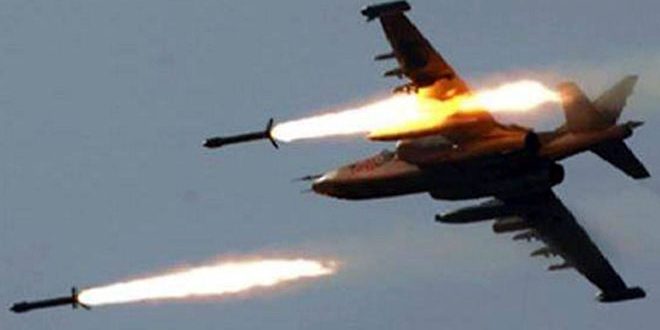 مقتل 13 إرهابيا من تنظيم “داعش” في قصف جوي غرب محافظة الأنبار العراقية – S A N A