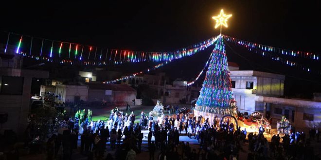 فعاليات متنوعة في حمص مع اقتراب أعياد الميلاد ورأس السنة