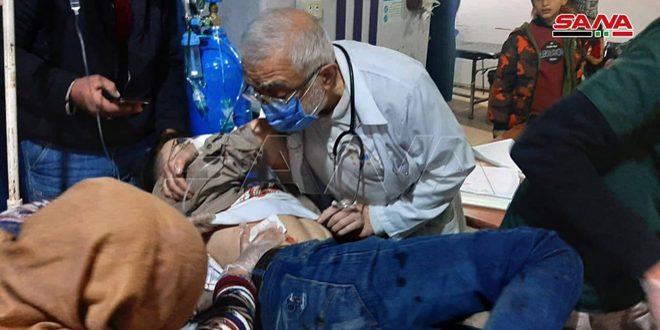 Twenty persons injured in explosive device blast at Workers’ Market in Hasaka city