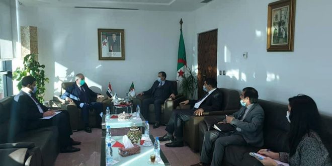 Syrian-Algerian talks to enhance trade cooperation