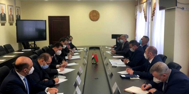 Syrian-Belarusian talks to enhance cooperation in construction and housing sector