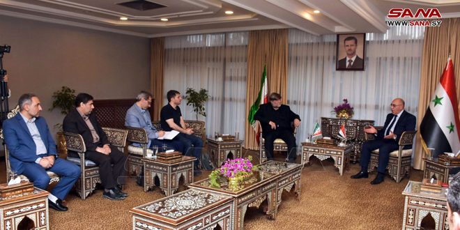 Syrian-Iranian talks to boost economic, industrial cooperation