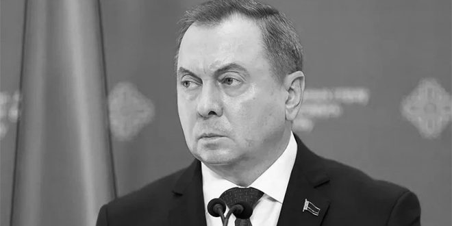 Belarusian foreign minister Vladimir Makei passes away