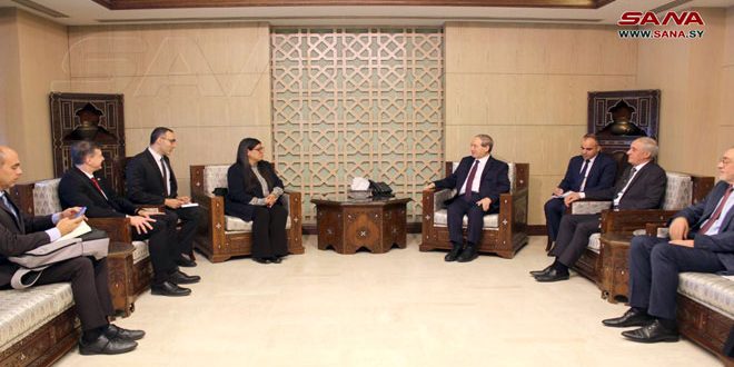 Syria, Venezuela discuss means to boost relations in all fields