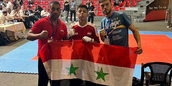 Syria gains new medals on 2nd day of International Kickboxing Tournament, Amman