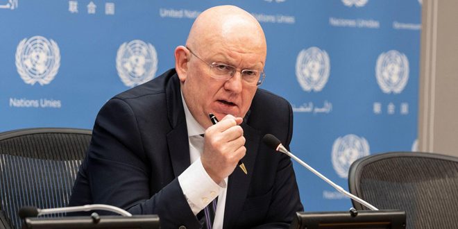 Nebenzia: United States veto of Palestine’s UN membership demonstrated what they really think of Palestinian