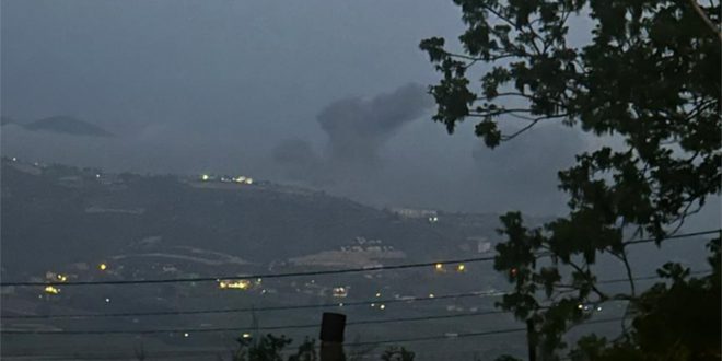 Israeli enemy continues targeting villages and towns in southern Lebanon