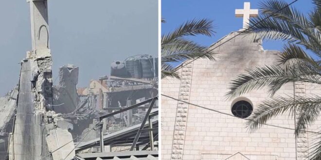 Two killed and wounded in Israeli attack on Catholic church in Gaza