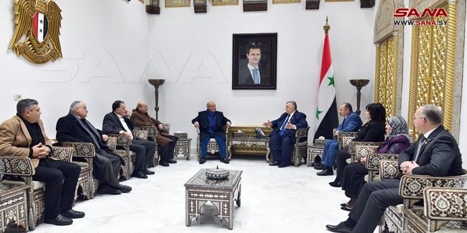 Siria reitera su inquebrantable apoyo  a la Causa Palestina