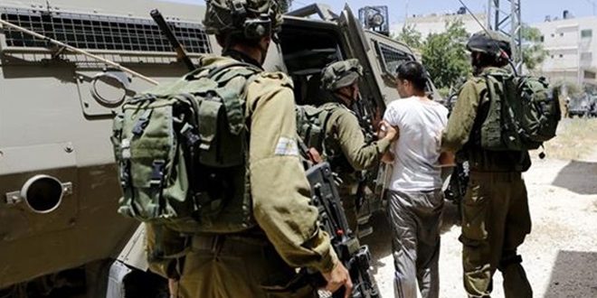 Fuerzas de ocupación israelíes detienen a 3 palestinos