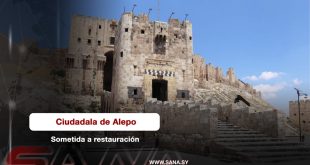 Ciudadaela de Alepo se somete a restauración