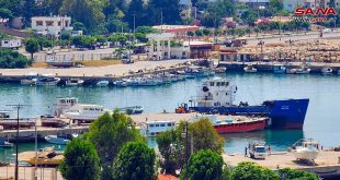 La costa de Banias, provincia siria de Tartous