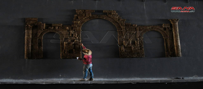 Esculturas en relieve adornan el Túnel de Mowassat en Damasco (+ fotos)