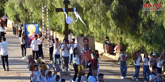 Carnaval en Hama Con motivo de la Pascua (Fotos)