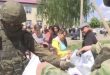 ارتش روسیه کمک های بشردوستانه را به مناطق جمهوری لوهانسک تحویل می دهد