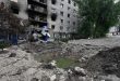 بمباران گورلوکا در دونتسک  توسط  نیروهای اوکراینی