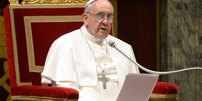 پیام تسلیت پاپ فرانسیس به زلزله‌ قربانیان سوریه