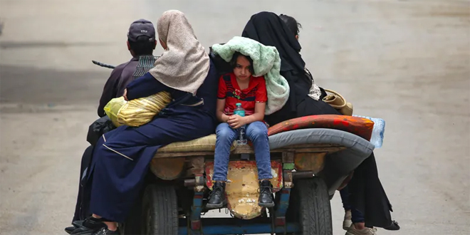 آنروا: حدود 150 هزار فلسطینی مستقر در رفح آواره شده‌اند