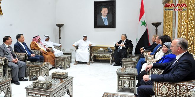 صباغ بر محکم بودن روابط برادرانه بین سوریه و امارات و اهمیت تقویت آنها