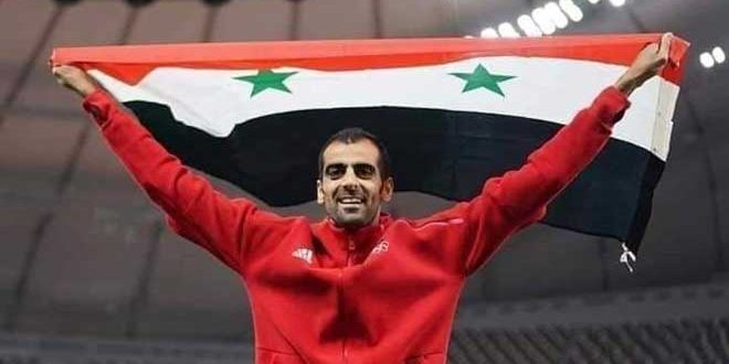 L’athlète syrien Ghazal remporte la médaille d’or au saut en hauteur en Tchéquie