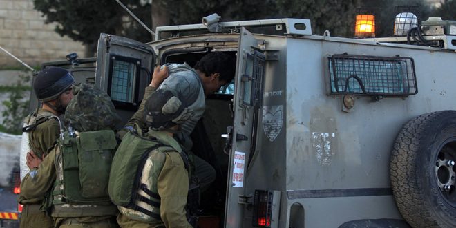 כוחות הכיבוש עצרו פלסטיני אחד בעיר חברון